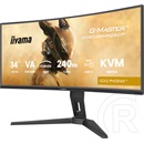 34" iiyama G-Master GCB3486WQSCP-B1 Ívelt monitor (LED)