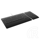 3Dconnexion Keyboard Pro teljes méretű vezetékes/vezeték nélküli irodai billentyűzet (leválasztható numerikus billentyűz