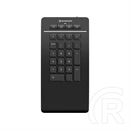 3Dconnexion Numpad Pro vezeték nélküli billentyűzet kiegészítő (Bluetooth, 2,4 GHz RF, USB Type-C, 350 mAh akkumulátor,