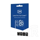 3MK Apple iPhone 13 Pro Max lens pro full cover kameravédő üveg (2.5d, 9h) átlátszó