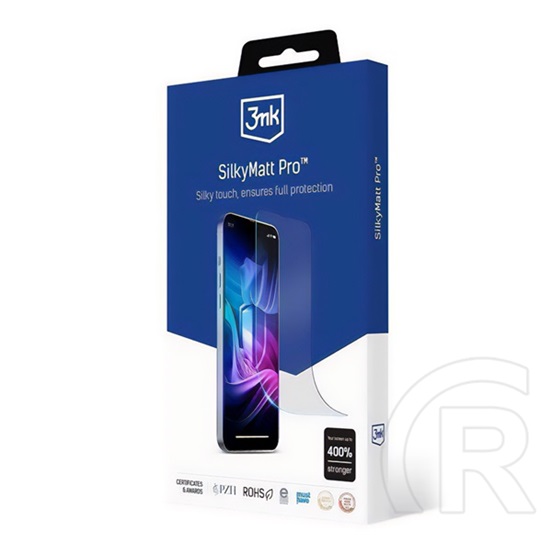 3MK Samsung Galaxy S23 (SM-S911) védő fólia (matt, öngyógyító, tükröződésmentes, tokbarát + applikáló folyadék) átlátszó