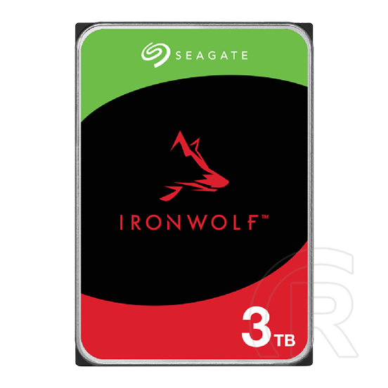 3 TB Seagate IronWolf HDD (3,5", SATA3, 5400 rpm, 256 MB cache)