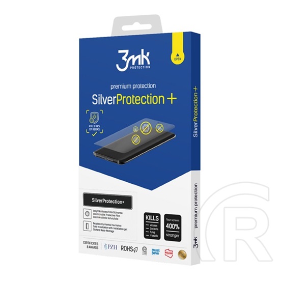 3mk Apple iPhone Air silverprotection+ képernyővédő fólia (antibakteriális, hydrogél öngyógyító, 0.21mm) átlátszó
