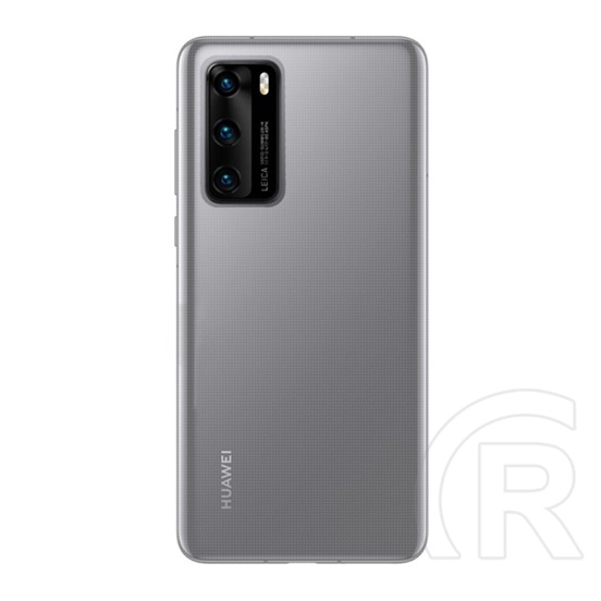 4-OK Huawei P40 szilikon telefonvédő (ultravékony) átlátszó