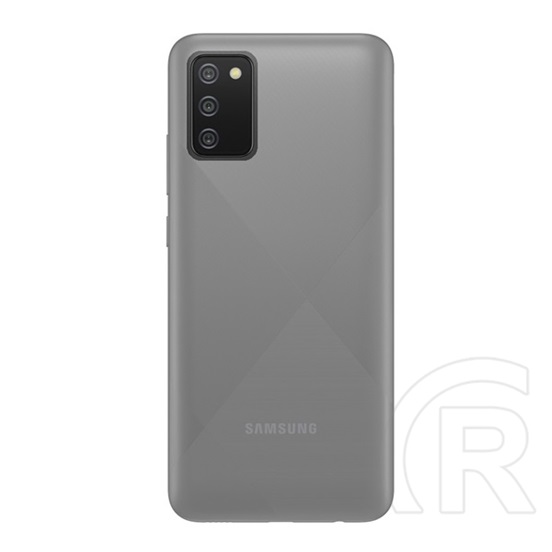 4-OK Samsung Galaxy A02s (SM-A025F) szilikon telefonvédő (ultravékony) átlátszó