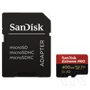 400 GB MicroSDXC Card SanDisk Extreme Pro (SDSQXCZ-400G-GN6MA, 170 MB/s, Class 10, UHS-I U3, V30, A2)