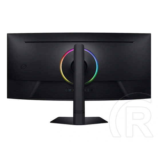 40" Samsung Odyssey G7 G75F ívelt gamer monitor (VA, 5120x2160, 180Hz, DP+2xHDMI, 1000R)
