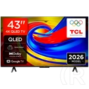43" TCL 43P7L 4K QLED TV