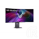 45" LG UltraGear 45GX950A monitor (OLED, 3440x1440, 21:9, ívelt, 240Hz, 1ms, DP+2xHDMI, USBx2, USB-C, 275cd/m2)
