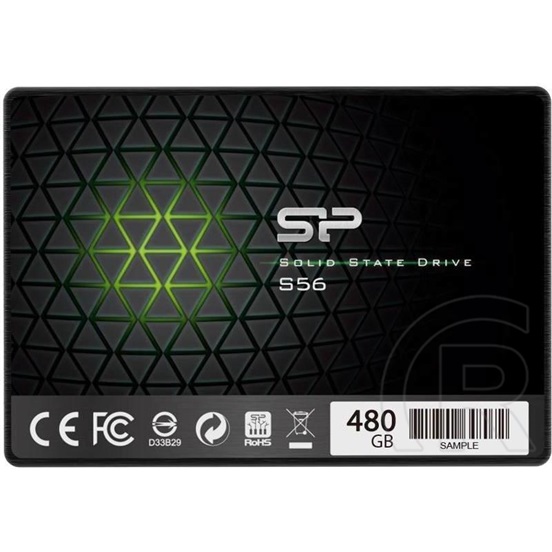 480 GB Silicon Power Slim S56 SSD (2,5", SATA3)