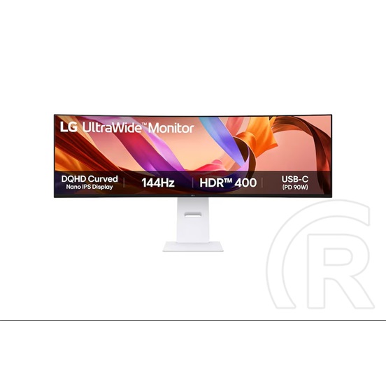 49" LG 49U950A-W DQHD Nano IPS ívelt monitor