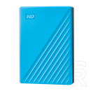 4 TB Western Digital My Passport külső HDD (2,5", USB 3.2 Gen.1, kék)