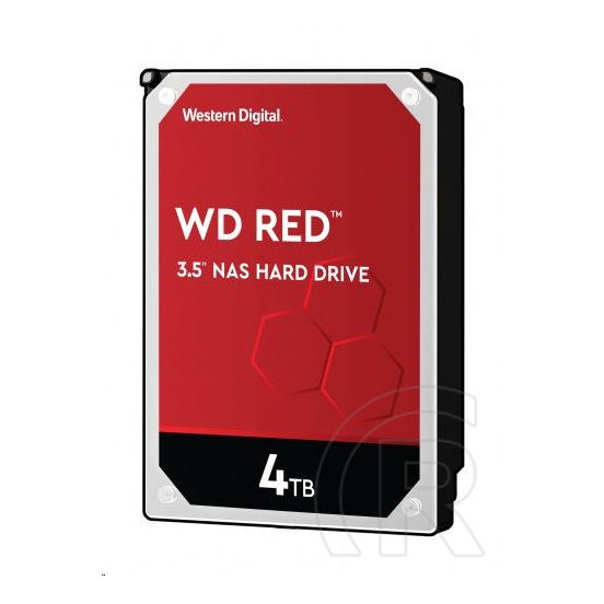 4 TB Western Digital Red HDD (3,5", SATA3, 5400RPM, 256MB cache)