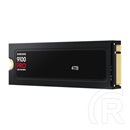 4 TB Samsung 9100 PRO hűtőbordával NVMe SSD (M.2, 2280, PCIe)