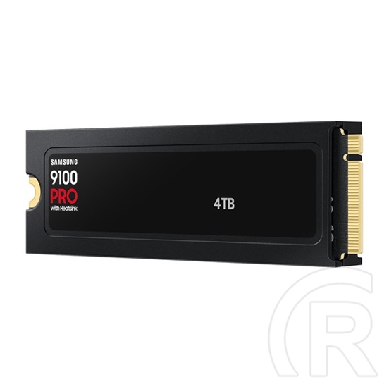 4 TB Samsung 9100 PRO hűtőbordával NVMe SSD (M.2, 2280, PCIe)