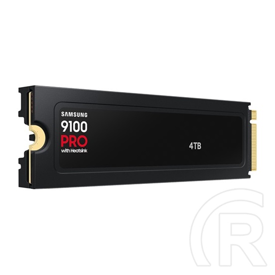 4 TB Samsung 9100 PRO hűtőbordával NVMe SSD (M.2, 2280, PCIe)