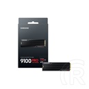 4 TB Samsung 9100 PRO hűtőbordával NVMe SSD (M.2, 2280, PCIe)