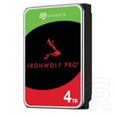 4 TB Seagate IronWolf Pro HDD (3,5", SATA3, 7200 rpm, 256 MB cache)