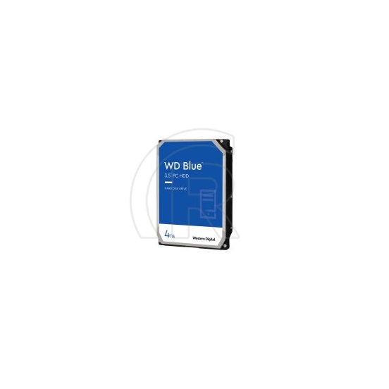 4 TB Western Digital Blue HDD (3,5", SATA3, 5400 rpm, 256 MB cache)