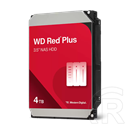 4 TB Western Digital Red Plus HDD (3,5", SATA3, 5400 rpm, 128 MB cache)