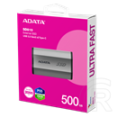 500 GB ADATA SD810 külső SSD (USB 3.2, Type-C, szürke)