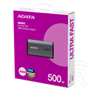 500 GB ADATA SE880 Elite külső SSD (USB 3.2, Type-C, szürke)