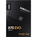 500 GB Samsung 870 EVO SSD (2,5", SATA3)