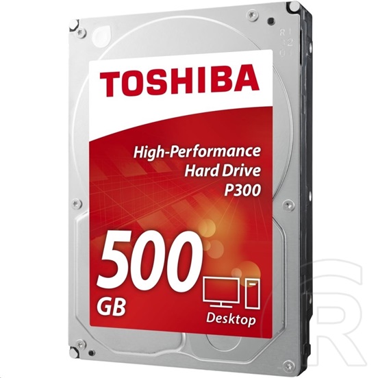 500 GB Toshiba P300 HDD (3,5", SATA3, 7200 rpm, 64 MB cache)