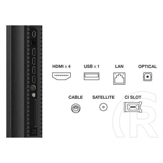 50" TCL 50C7K 4K QD-MiniLED Google TV