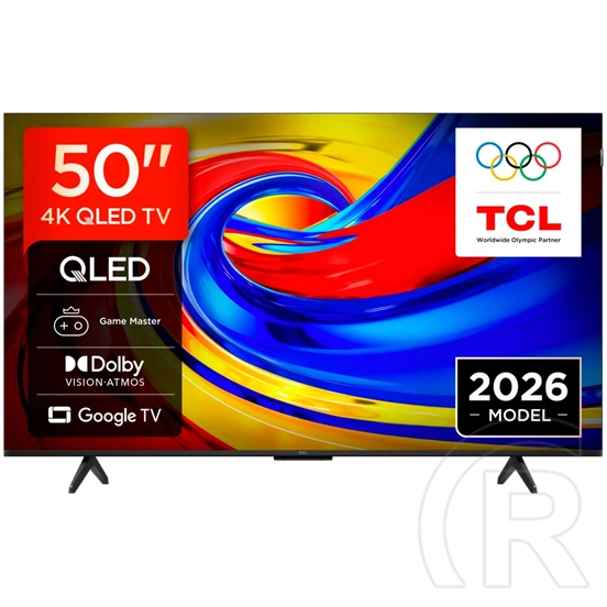50" TCL 50P7L UHD QLED TV
