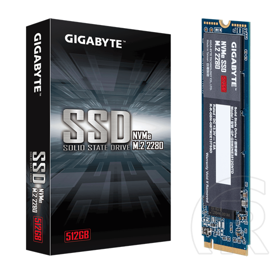 512 GB Gigabyte NVMe SSD (M.2, 2280, PCIe)