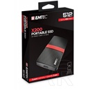 512 GB Emtec X200 SSD (2,5", USB 3.2)