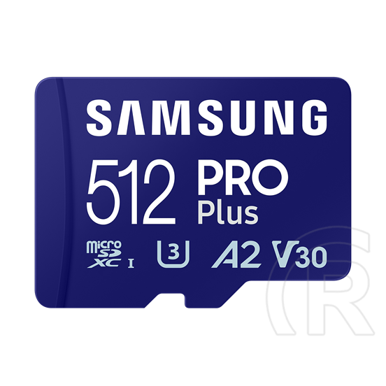 512 GB MicroSDXC Card Samsung Pro Plus (180 MB/s, Class 10, U3, V30, A2)