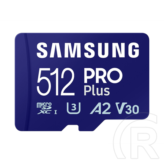 512 GB MicroSDXC Card Samsung Pro Plus (180 MB/s, Class 10, U3, V30, A2)