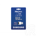 512 GB MicroSDXC Card Samsung Pro Plus (180 MB/s, Class 10, U3, V30, A2)