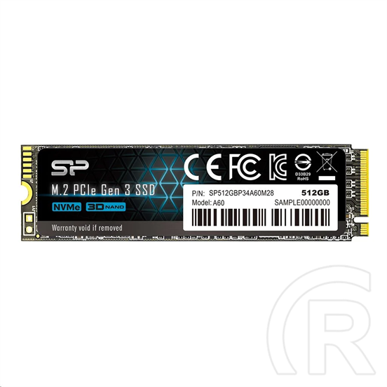 512 GB Silicon Power A60 NVMe SSD (M.2, 2280, PCIe)