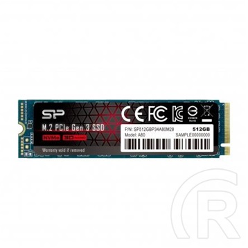 512 GB Silicon Power A80 NVMe SSD (M.2, 2280, PCIe)