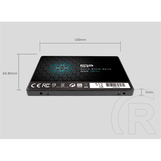 512 GB Silicon Power Ace A55 SSD (2,5", SATA3)