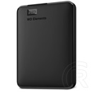 5TB Western Digital Elements Portable HDD (2,5", USB 3.0, fekete)