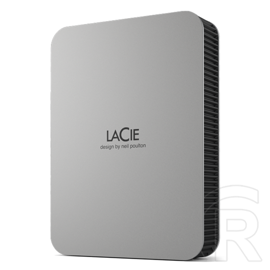 5 TB LaCie Portable HDD (2,5", USB 3.1 Type-C, ezüst)