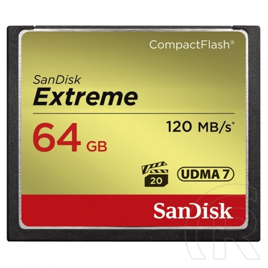 64 GB Compact Flash Card Sandisk Exteme UDMA7 (SDCFXSB-064G-G46)