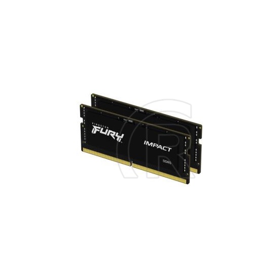 64 GB DDR5 4800 MHz SODIMM RAM Kingston Fury Impact (2x32 GB)