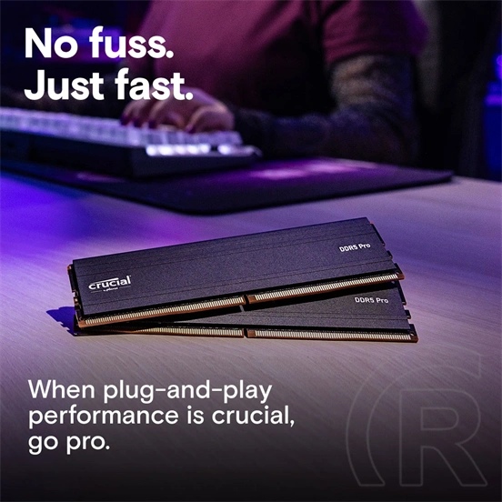 64 GB DDR5 5600 MHz RAM Crucial Pro Black (2x32 GB)