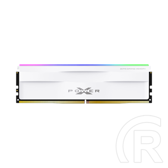 64 GB DDR5 6000 MHz RAM Silicon Power XPower Zenith RGB (2x32 GB, CL30, DIMM, fehér)