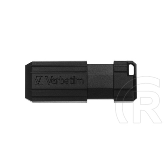64 GB Pendrive 2.0 Verbatim PinStripe (fekete)