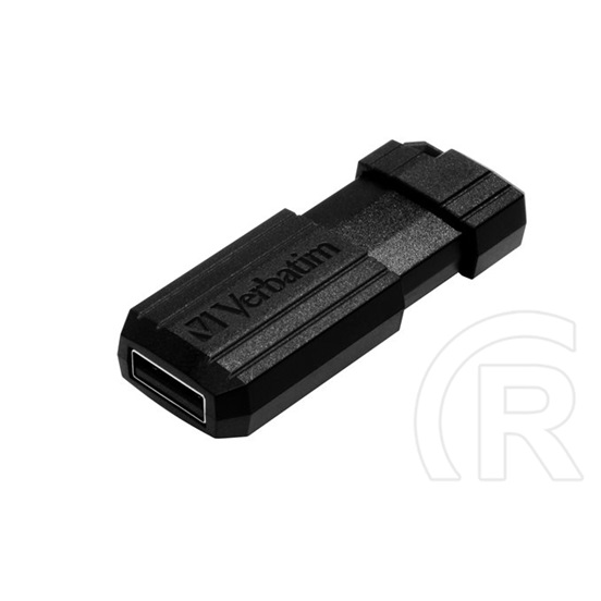 64 GB Pendrive 2.0 Verbatim PinStripe (fekete)