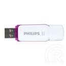 64 GB Pendrive 3.0 Philips Snow Edition (fehér-lila)