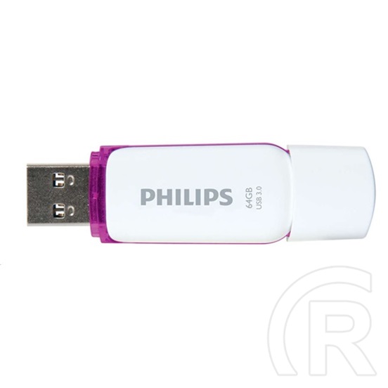 64 GB Pendrive 3.0 Philips Snow Edition (fehér-lila)