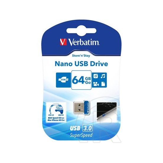 64 GB Pendrive 3.2 Verbatim Nano