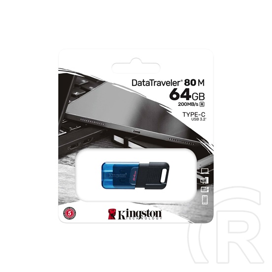 64 GB Pendrive Type-C 3.2 Kingston DataTraveler 80 M